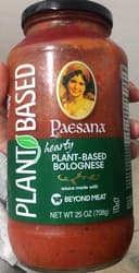 Hearty plant based bolognese