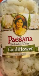 Pickled cauliflower