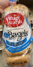 Blueberry bagels