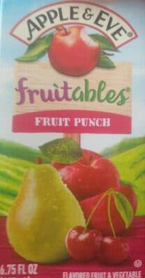 Apple & Eve fruitables fruit punch