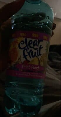 Non-Carbonated Water Beverage, Fruit Punch