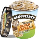 Dairy coconut layer frozen dessert