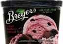 Black raspberry chocolate ice cream