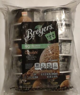 Breyers Snack Cups, Chocolate