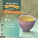 Decaffeinated green tea