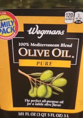100% Mediterranean Pure Olive Oil