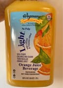 Light Orange Juice Beverage