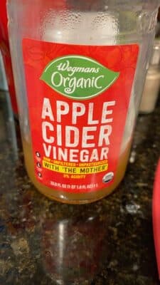 Apple cider vinegar