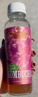 Cranberry Peach Kombucha