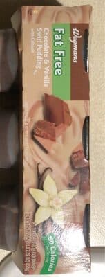 Fat Fre Chocolate & Vanilla Swirl Pudding