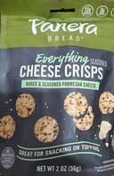 Cheese Crisps Baked and Seasoned Parmesan Cheese