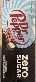 Creamy coconut zero sugar