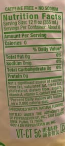 Canada Dry Lemon Lime Sparkling Seltzer Water