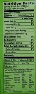 100% Pure Orange Juice