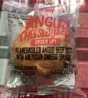 Angus cheeseburger