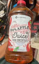 100% Apple Juice From Concentrate