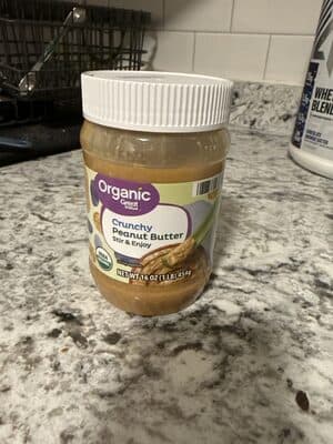 Stir peanut butter