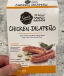 Chicken Jalapeno smoked sausage