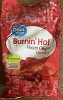 Burnin’ Hot Flavored Potato Chips