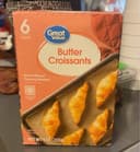 Butter croissants