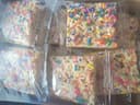 crispy rice treats birthday cake