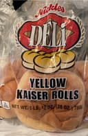 Yellow Kaiser Rolls