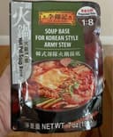 Soup base for Korean style army stew