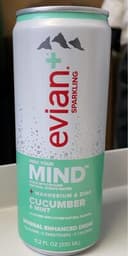 Feed Your Mind Cucumber and Mint Sparkling Water