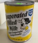 Evapotated filled milk