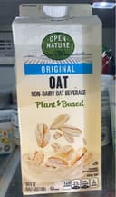 Original plant based non dairy oat beverage