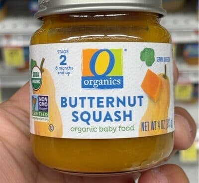 Butternut Squash Organic Baby Food