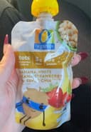 Banana, White Beans, Strawberry and Super Chia