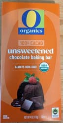 100% Cacao Unsweetend Chocolate Baking Bar