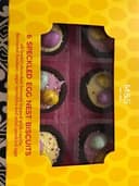 6 speckled egg nest biscuits