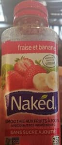 Smoothie fraise banane