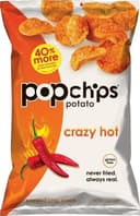 Popchips crazy hot potato chips
