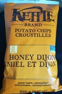 Brand potato chips croustiles honey dijon