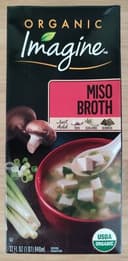 Miso broth, miso