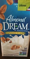 Unsweetened almond drink