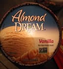 Almond dream, non-dairy frozen dessert, vanilla