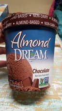 Almond dream, non-dairy frozen dessert, chocolate