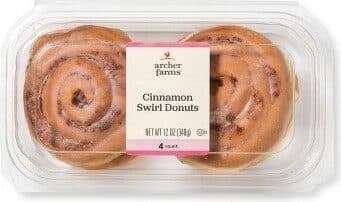 Cinnamon swirl donuts