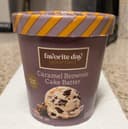 Caramel Brownie Cake Batter Ice Cream
