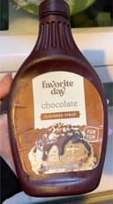 Chocolate Flavored Syrup