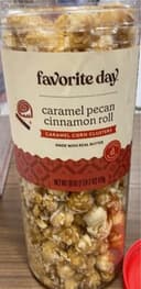 Caramel Pecan Cinnamon Roll Corn Clusters