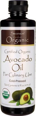Swanson certified organic avocado oil liquid