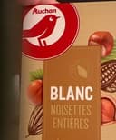 Chocolat blanc aux noisettes