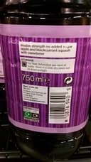Apple & Blackcurrant Squash
