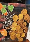 3 sweet potato crackers