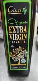 Organic Extra Virgin Olive Oil